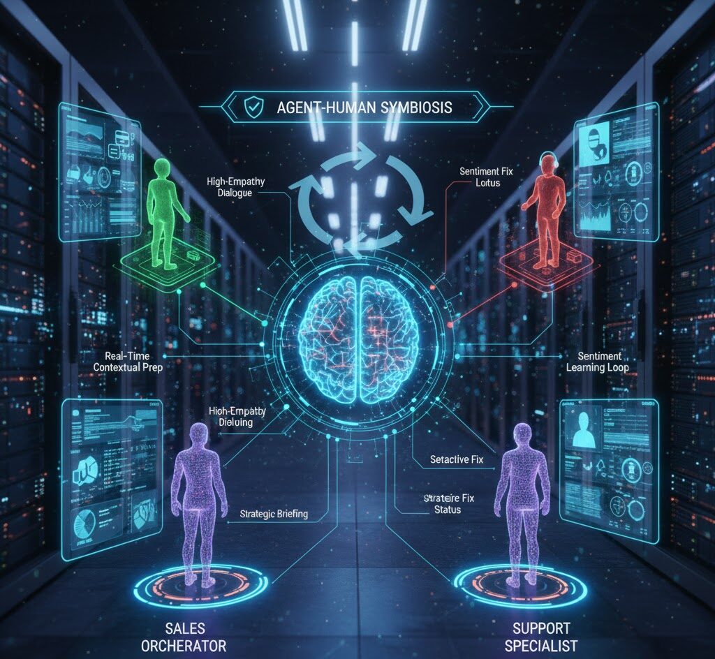 Agent-Human Symbiosis