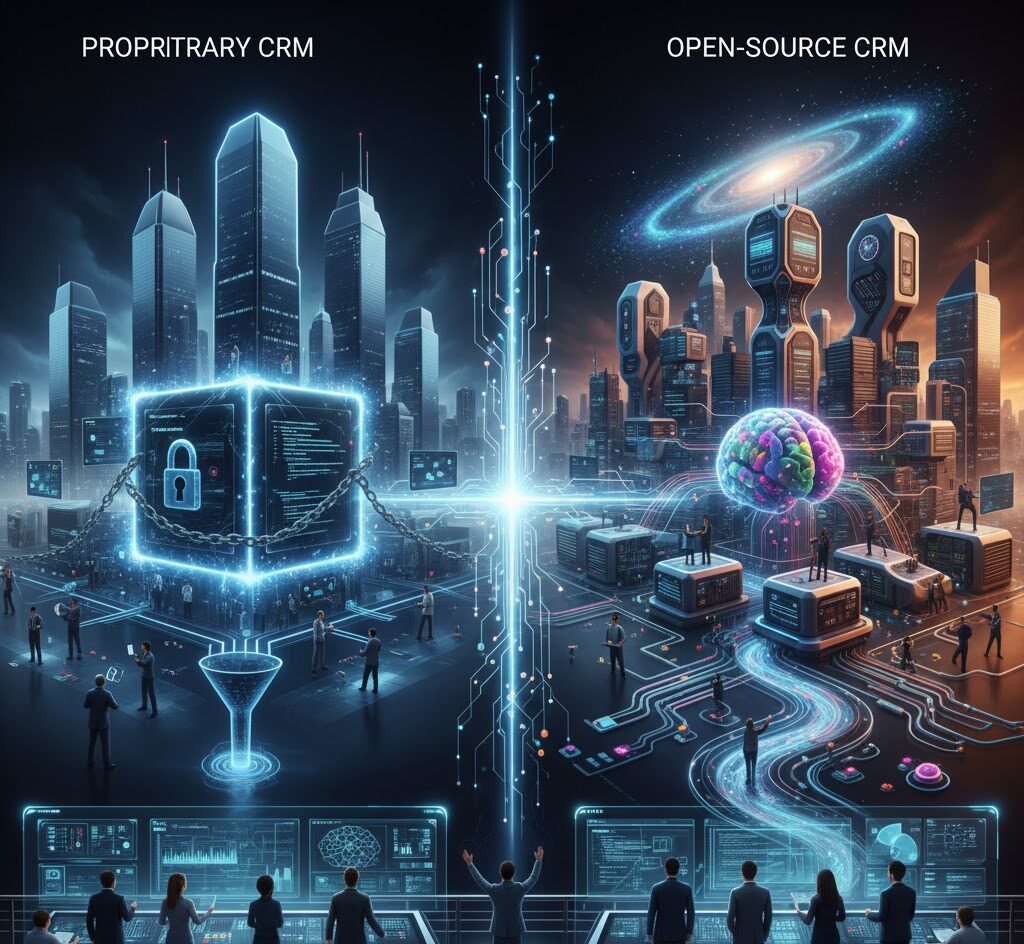 Open Source vs. Proprietary CRM